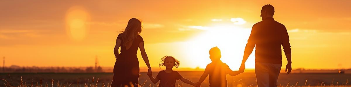 Photos Golden Hour en Famille : Capturer la Magie de la Lumière Dorée
